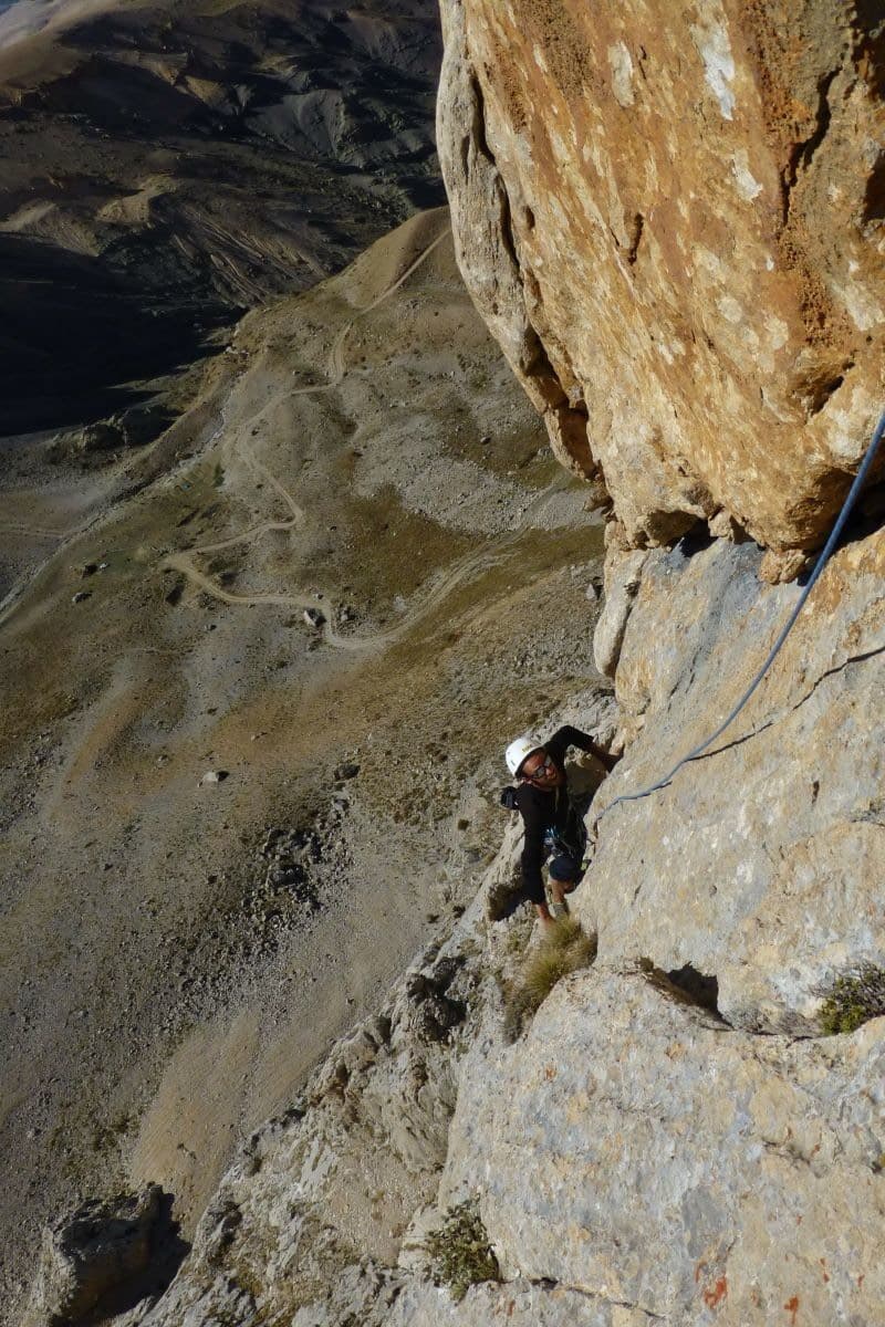 Climbing on the Kayacık Towers in the Aladağlar, from a day on Turkish Delight and Snow White