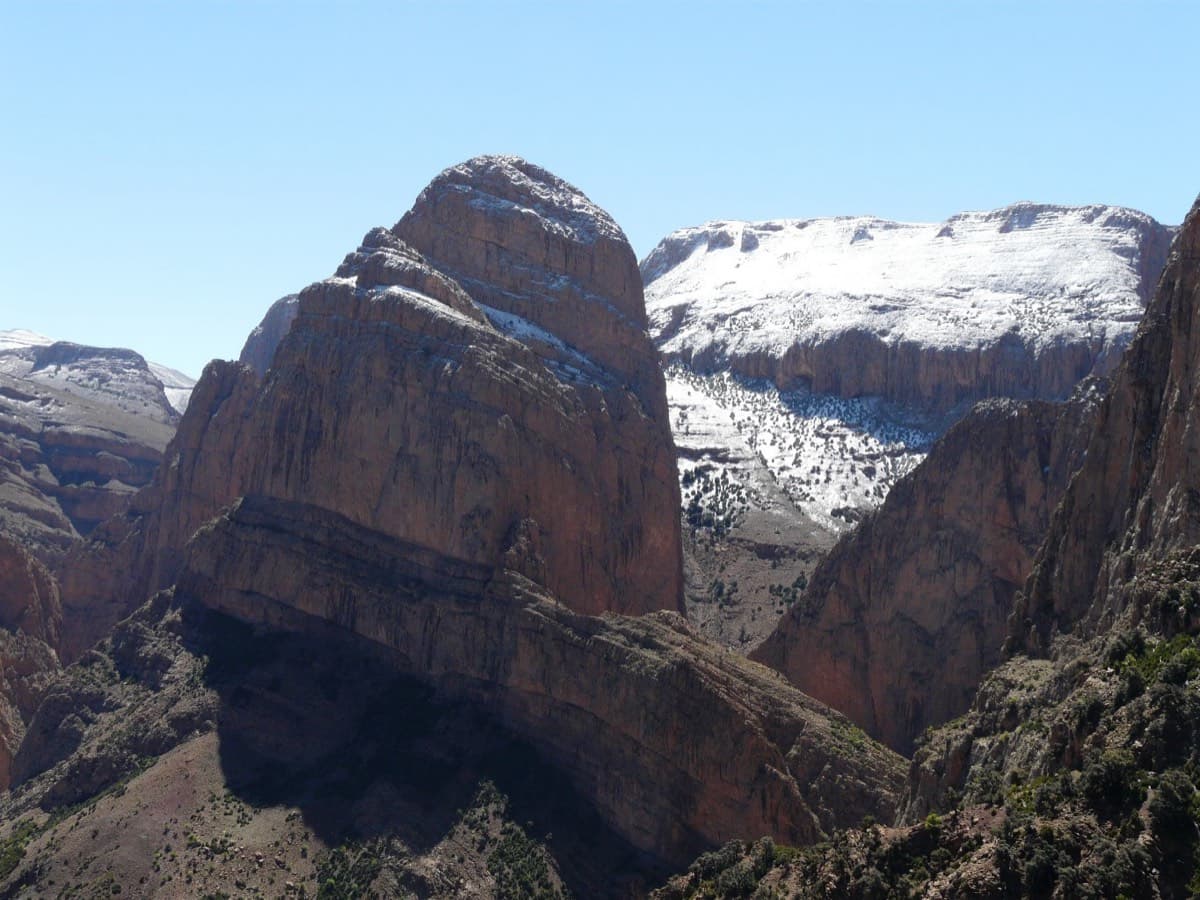 The Oujdad above Taghia