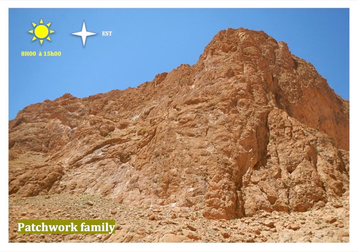 Patchwork Family sector, Todra Gorge