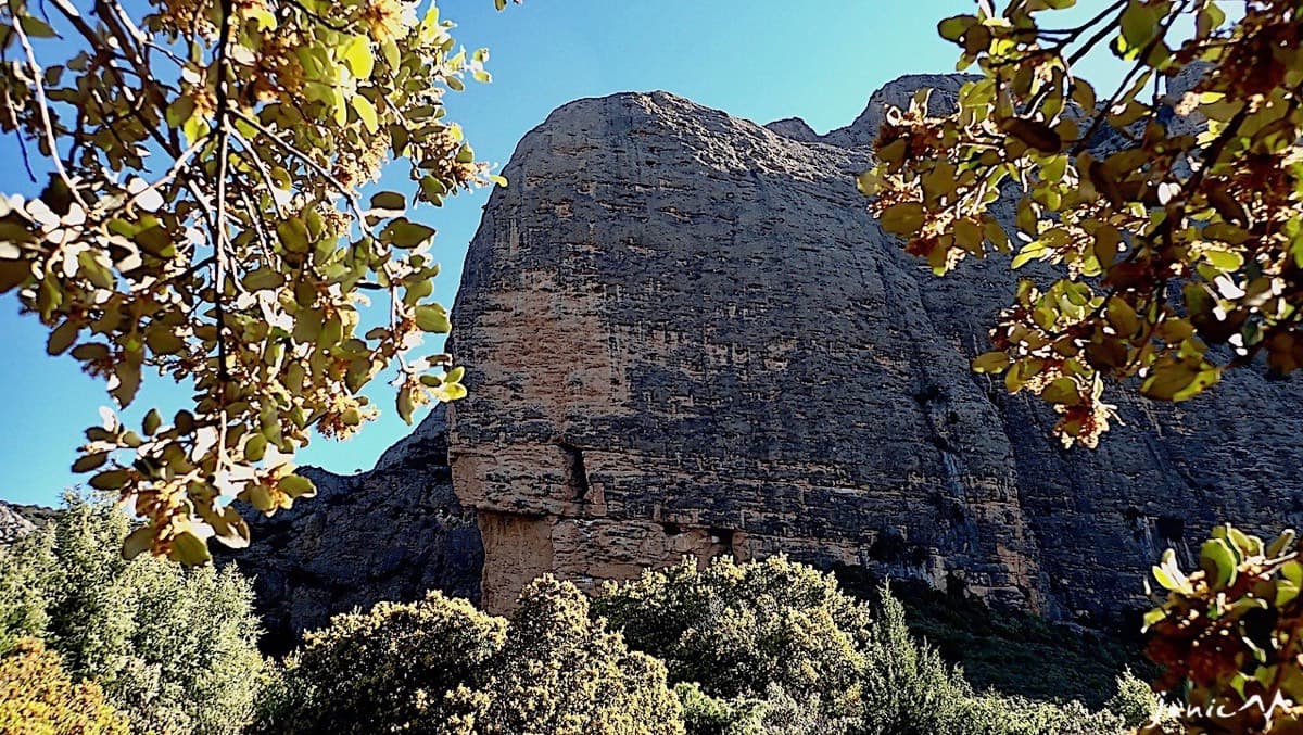 Mallo la Calva, Peña Rueba, seen on the approach