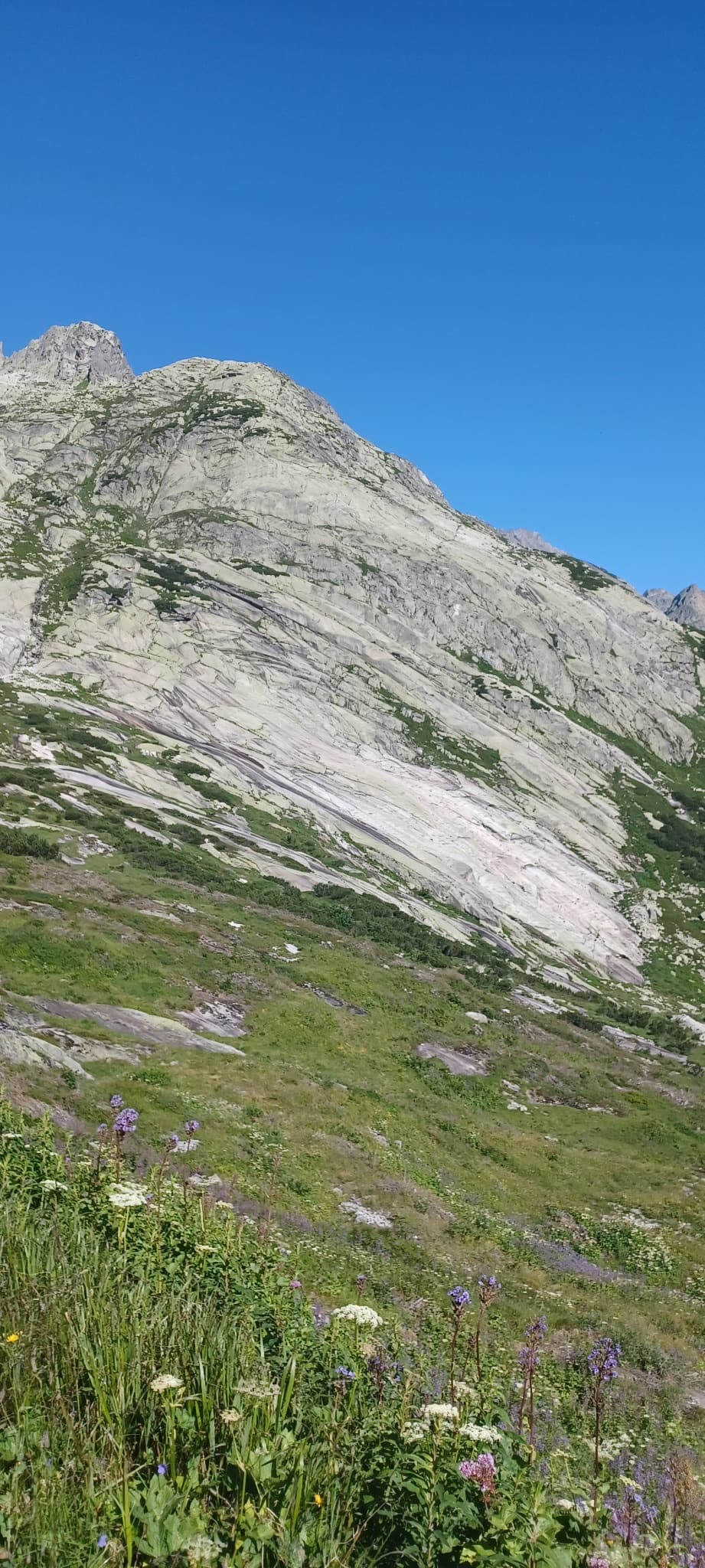 The Dom slab at Gerstenegg, which Ameisenrennen climbs from its lowest point to the top